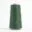 Dark green sewing thread cone