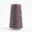 Mauve sewing thread spool on white background