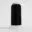 Black sewing thread spool on white cone