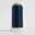 Navy blue thread spool on white base