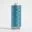 Light turquoise sewing thread spool on white